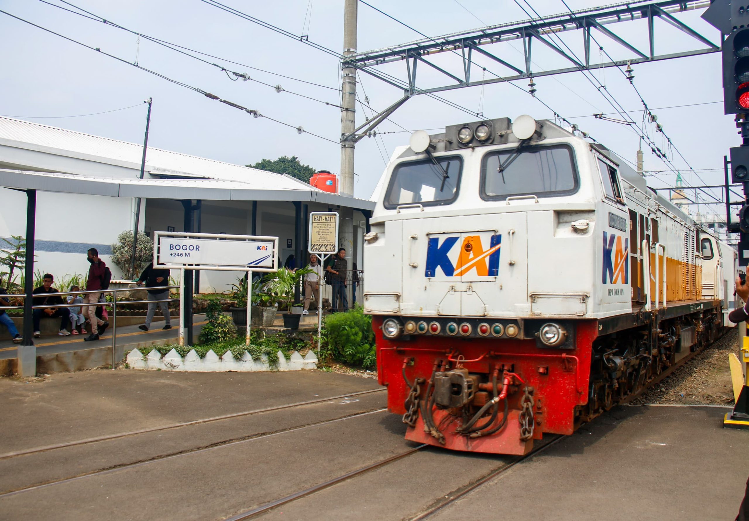 PT Kereta Api Indonesia (Persero) Daop 1 Jakarta mencatat volume