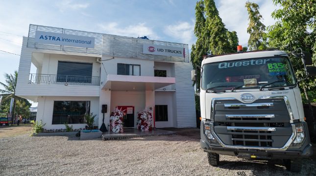 Astra UD Trucks meresmikan fasilitas baru di Makassar sebagai bagian