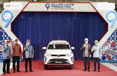 PT Astra Daihatsu Motor (ADM) merayakan pencapaian produksi