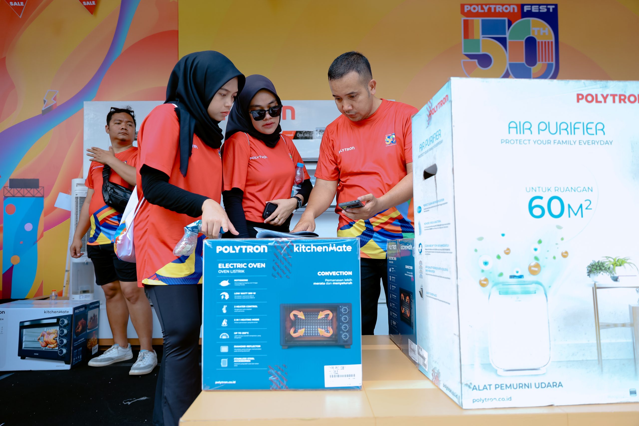 Perayaan setengah abad Polytron sebagai perusahaan