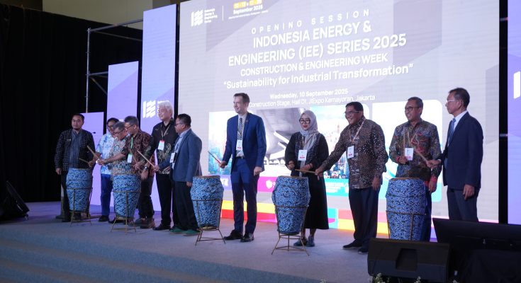 Indonesia Energy & Engineering (IEE) Series 2025 resmi dibuka