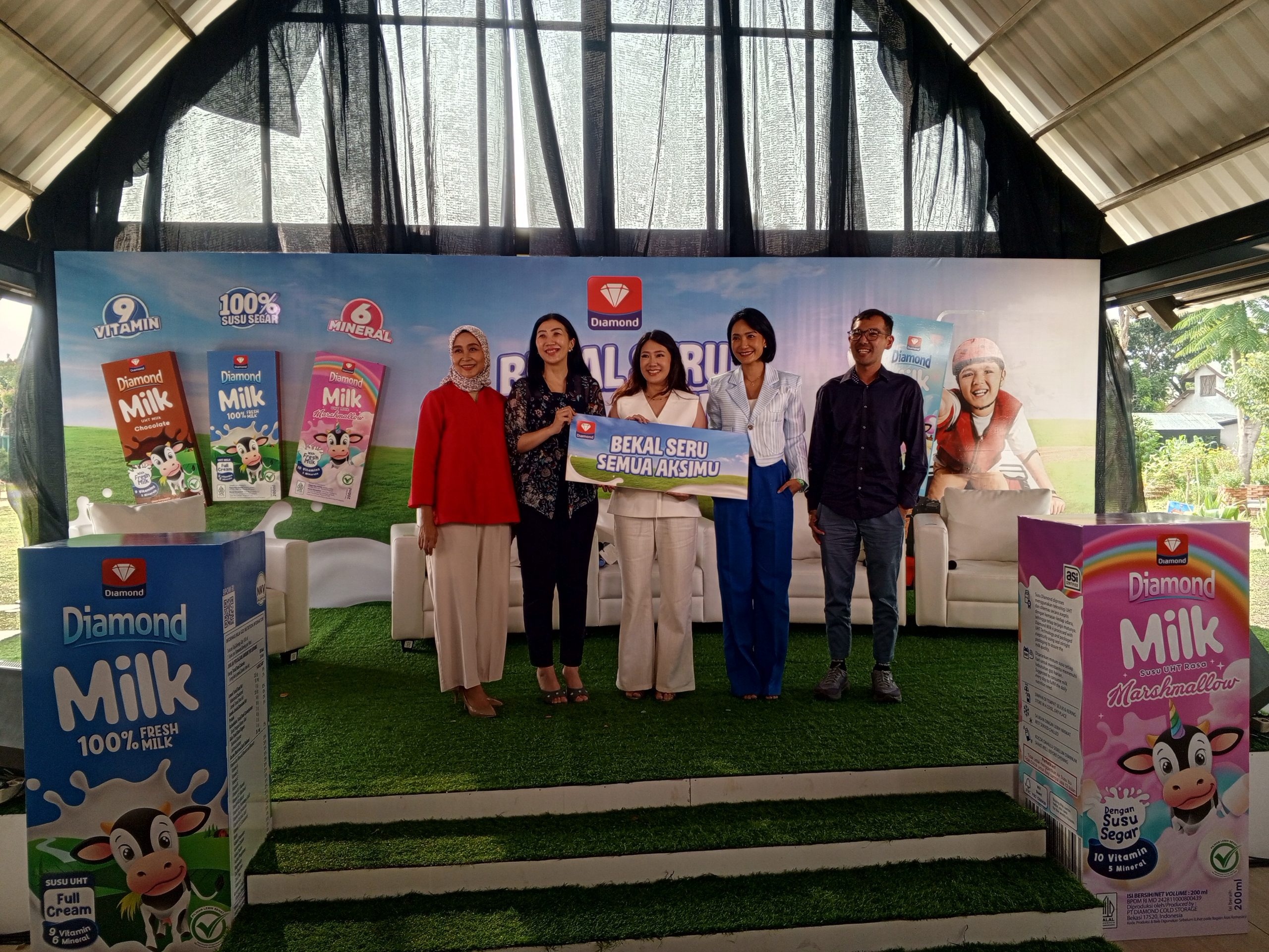 Diamond UHT Milk memperkenalkan kampanye