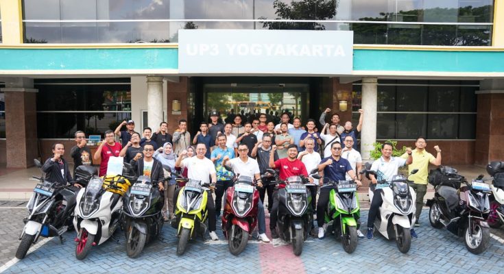 ALVA Owners Club (AOC) melakukan turing perjalanan