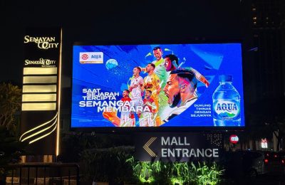 Sebagai official mineral water Tim Nasional (Timnas) Sepak Bola