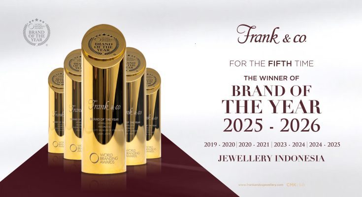 Frank & co., luxury jewellery brand ternama dianugerahi gelar‘