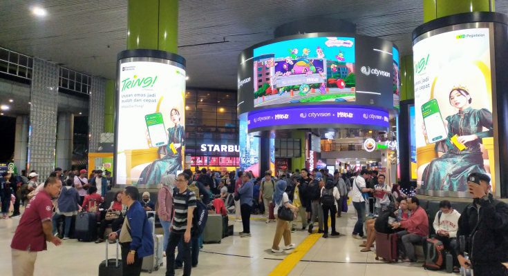 PT Kereta Api Indonesia (Persero) Daerah Operasi 1 Jakarta mencatat lebih