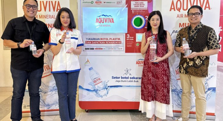 Setelah sukses meluncurkan Reverse Vending Machine (RVM) AQUVIVA bersama Plasticpay di beberapa titik di Jakarta dan Tangerang,