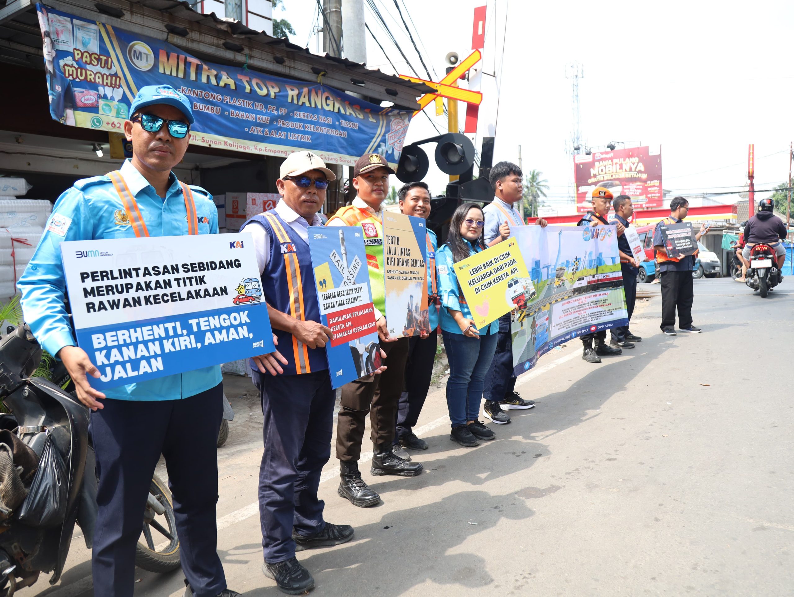 Kereta Api Indonesia (Persero) Daop 1 Jakarta berkolaborasi