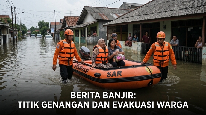 Berita Banjir: Titik Genangan dan Evakuasi Warga